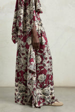 Silk Dress with Foulard Print