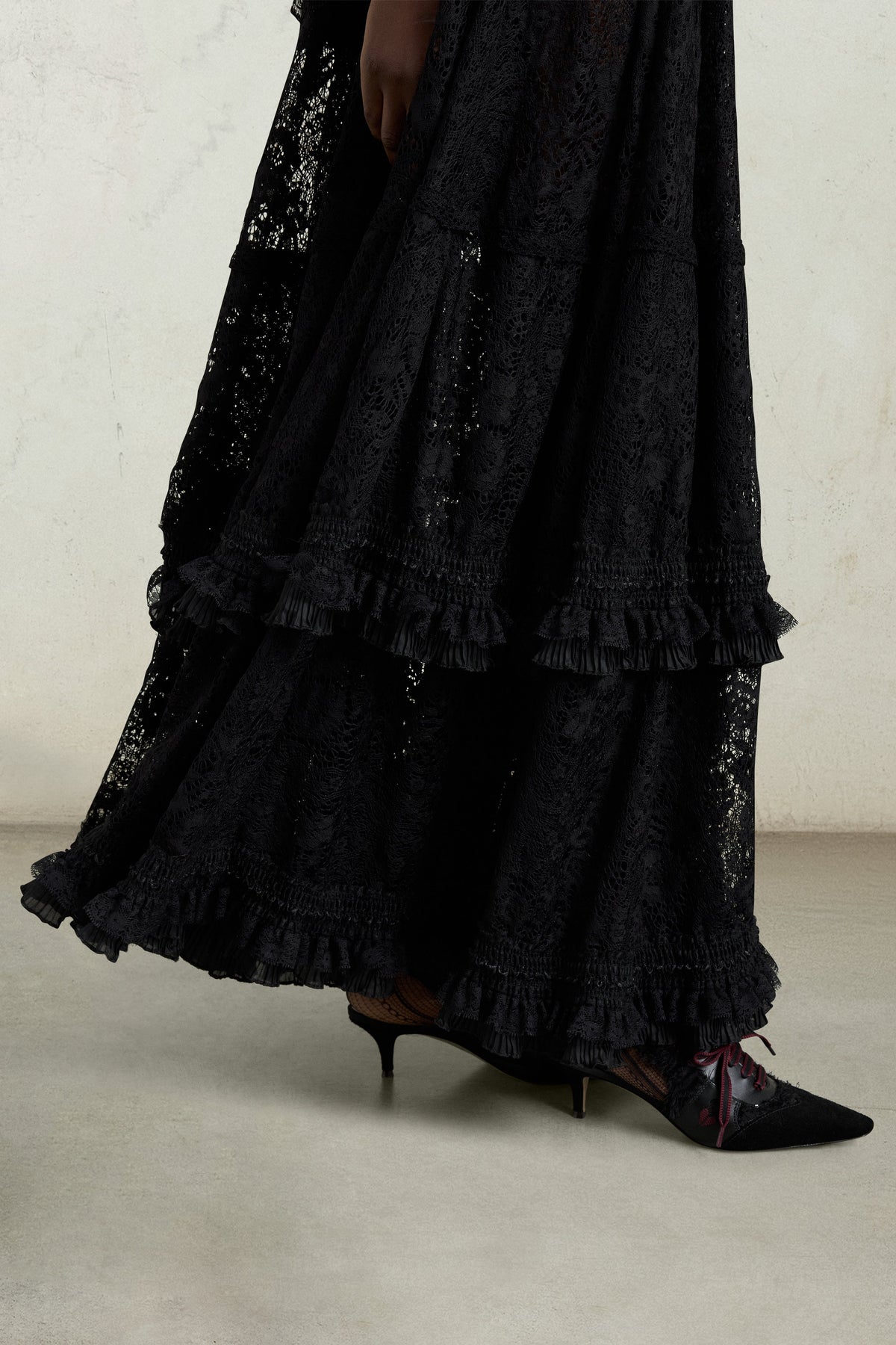 Long Lace Dress