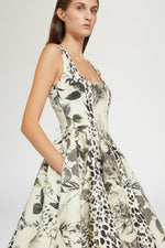 Midi Dress Leopard print