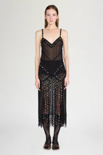 Black Jewel Slip Dress