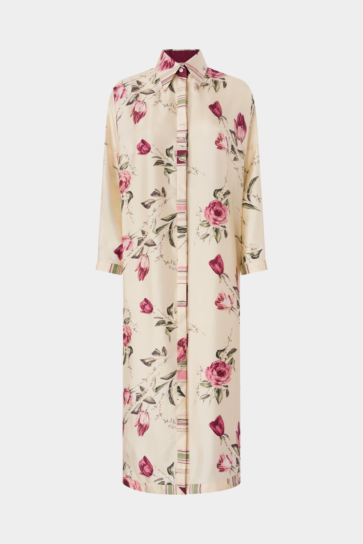 Rose and Tulip Chemisier Dress