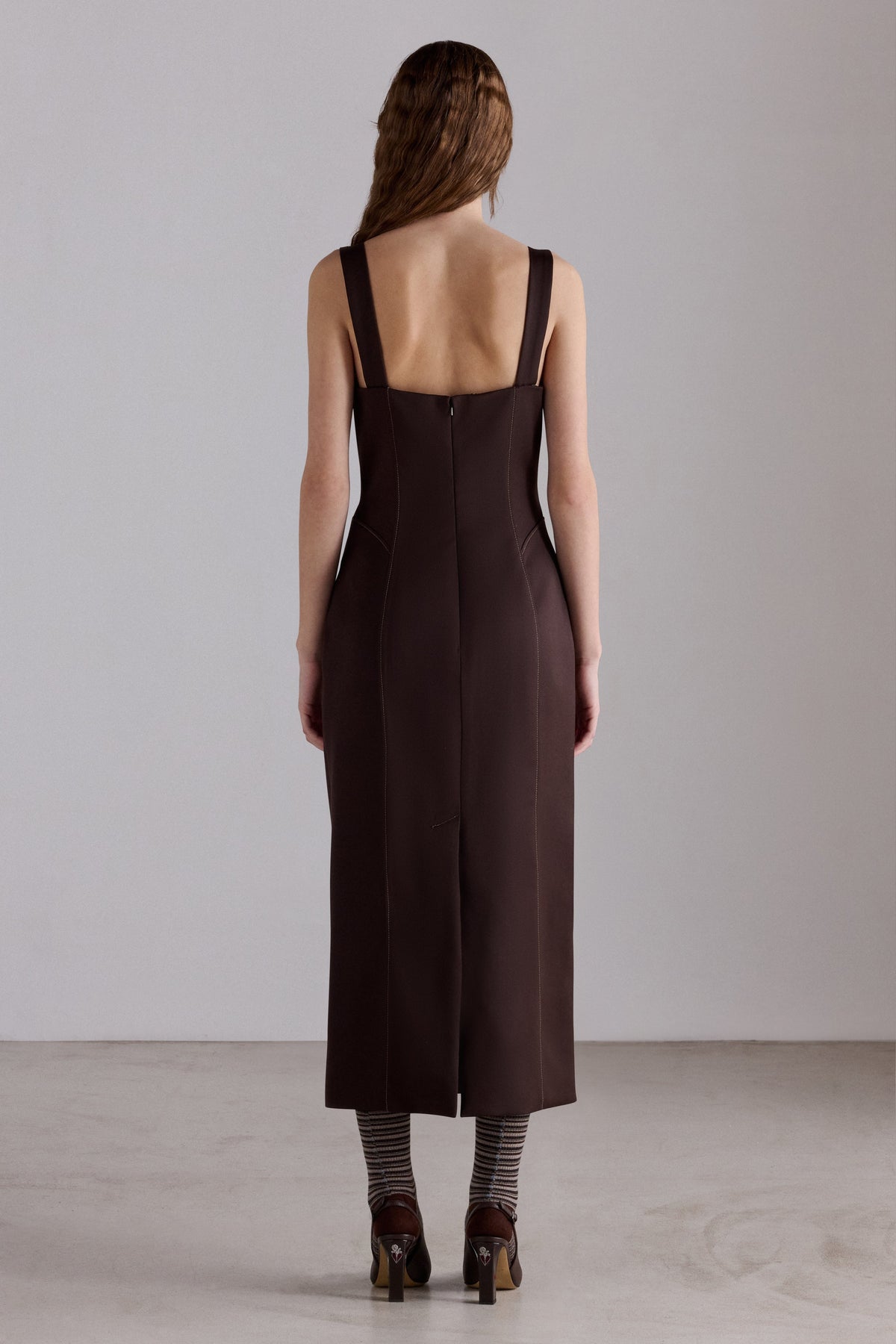 Chocolate Bustier Dress