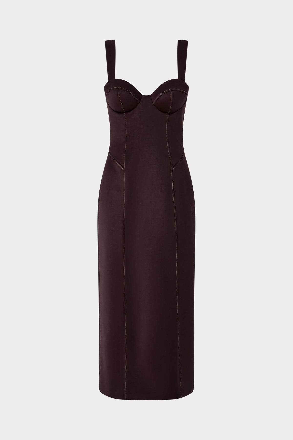 Chocolate Bustier Dress