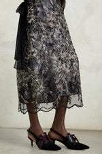 Black Embellished Tunic Dress