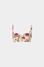 Rose & Tulip Bandeau Top