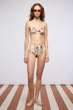 Rose & Tulip Bandeau Top