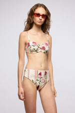 Rose & Tulip Bandeau Top