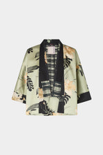Kimono Ibiscus Print