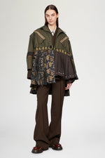 Pleated Parka
