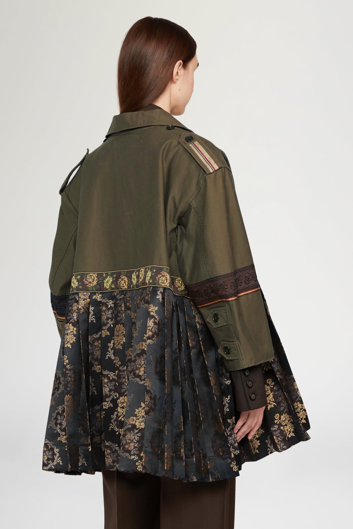 Pleated Parka