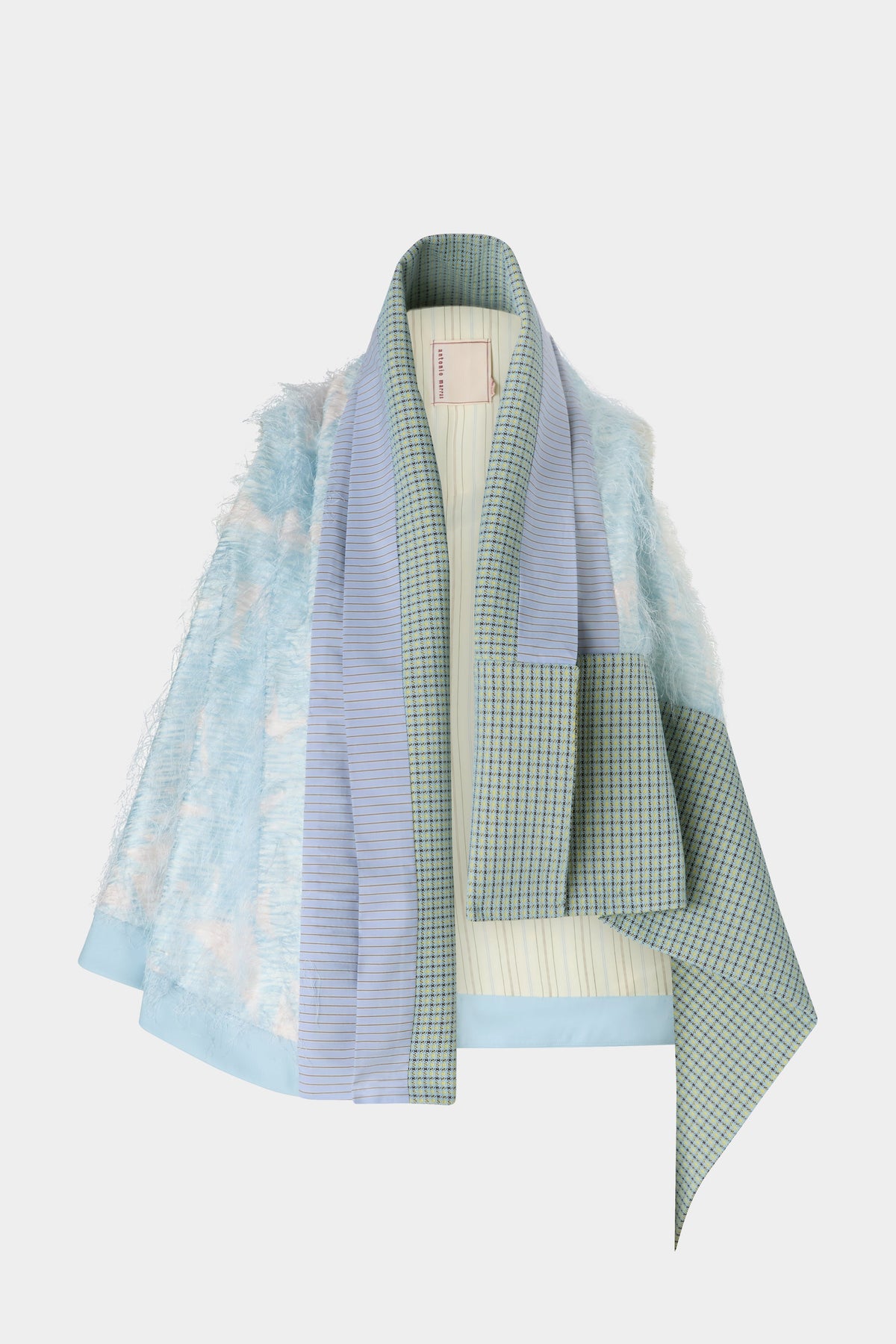 Round-cut Patchwork Gavoi with Mixed Fabrics