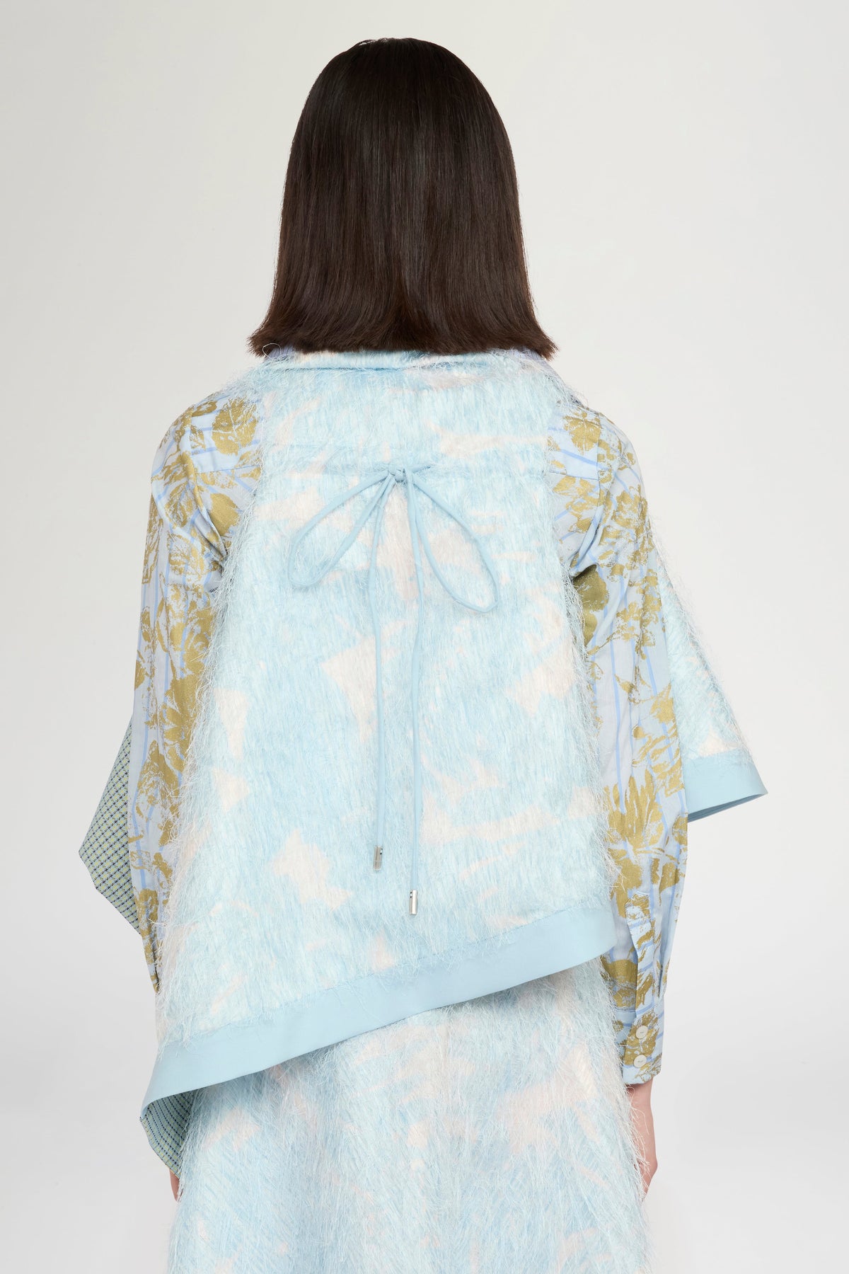 Round-cut Patchwork Gavoi with Mixed Fabrics
