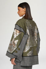 Rose Patchwork Parka