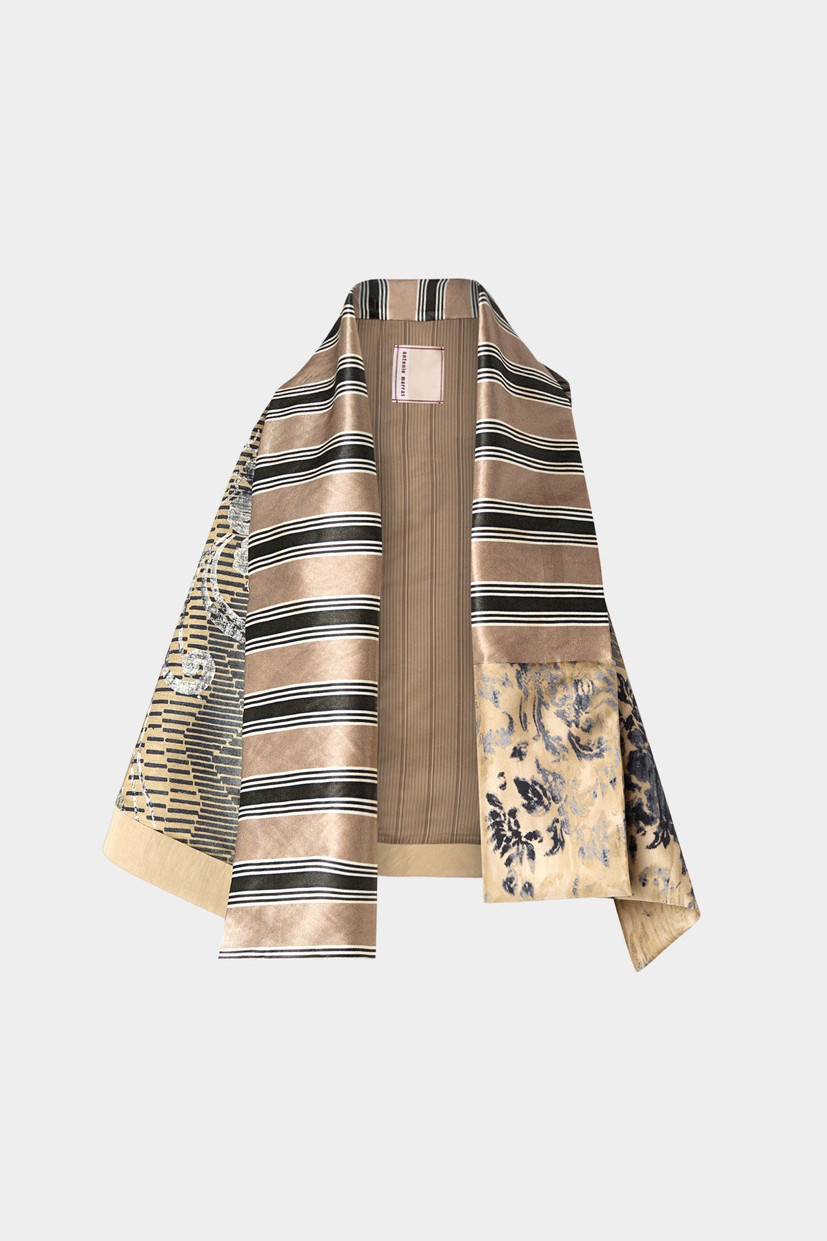 Gold Patchwork Printed Gavoi