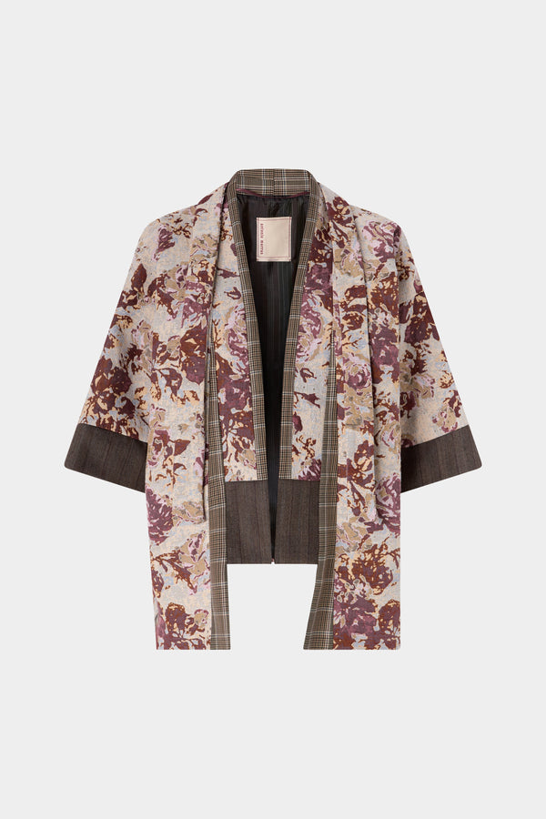 Rose Jacquard Kimono