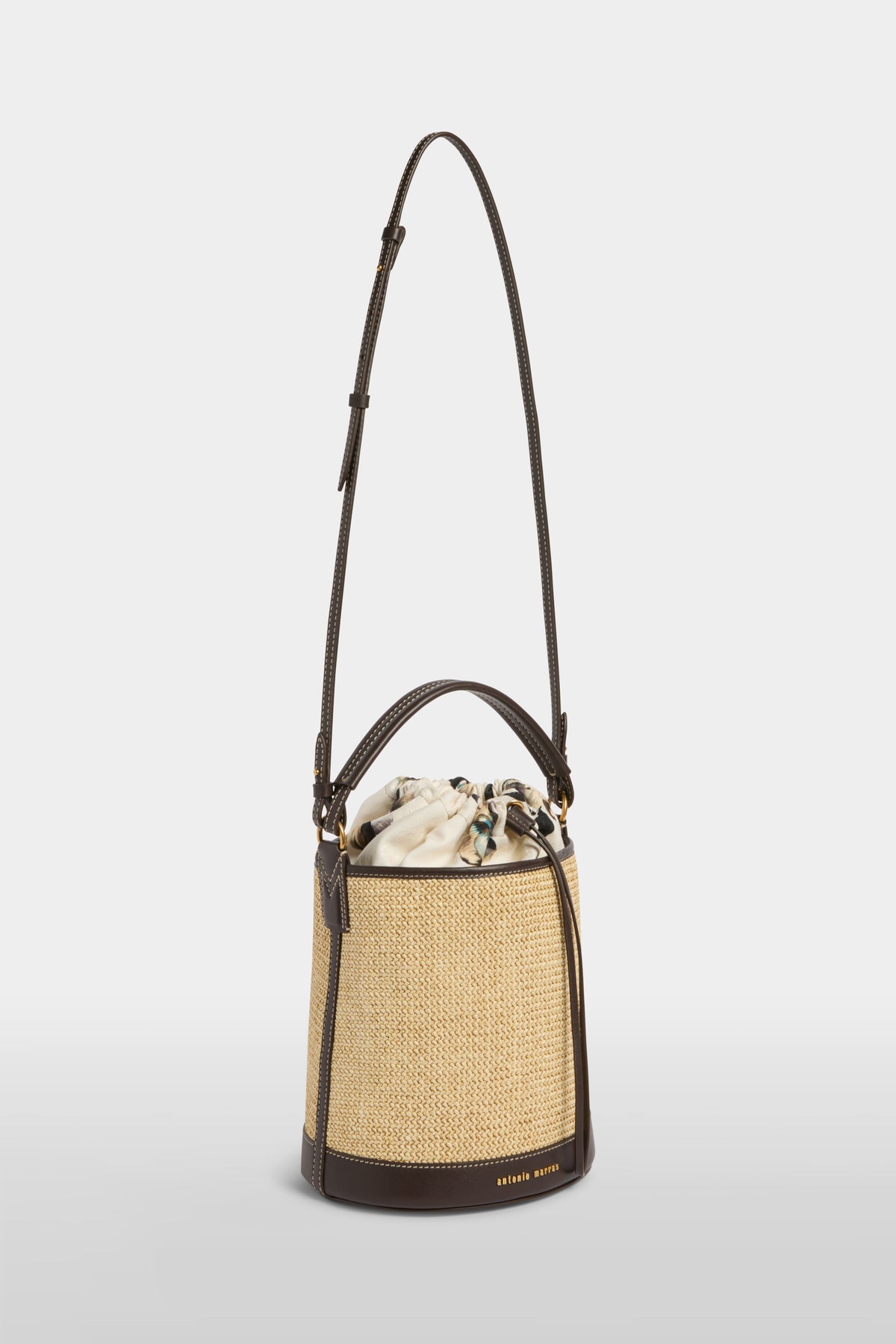 Raffia Bucket Bag