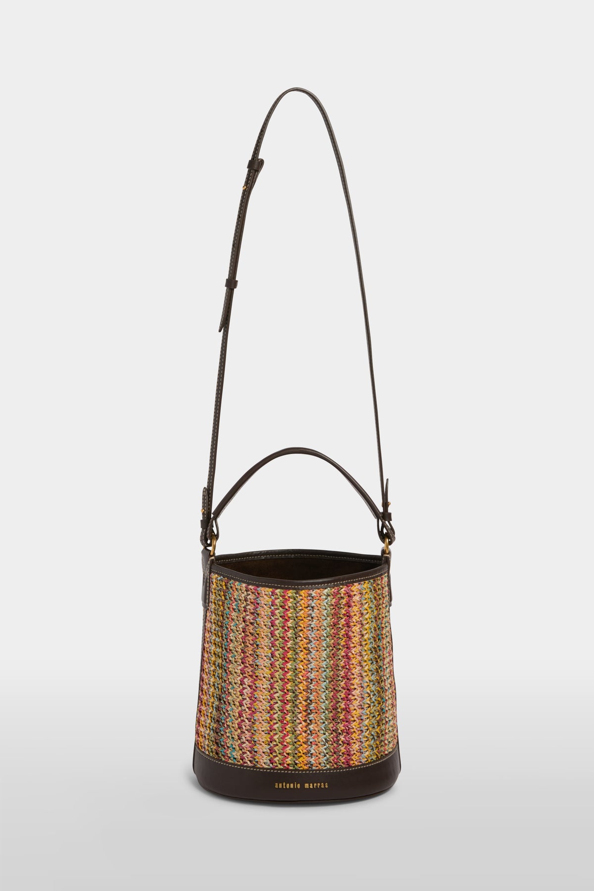 Raffia Bucket Bag