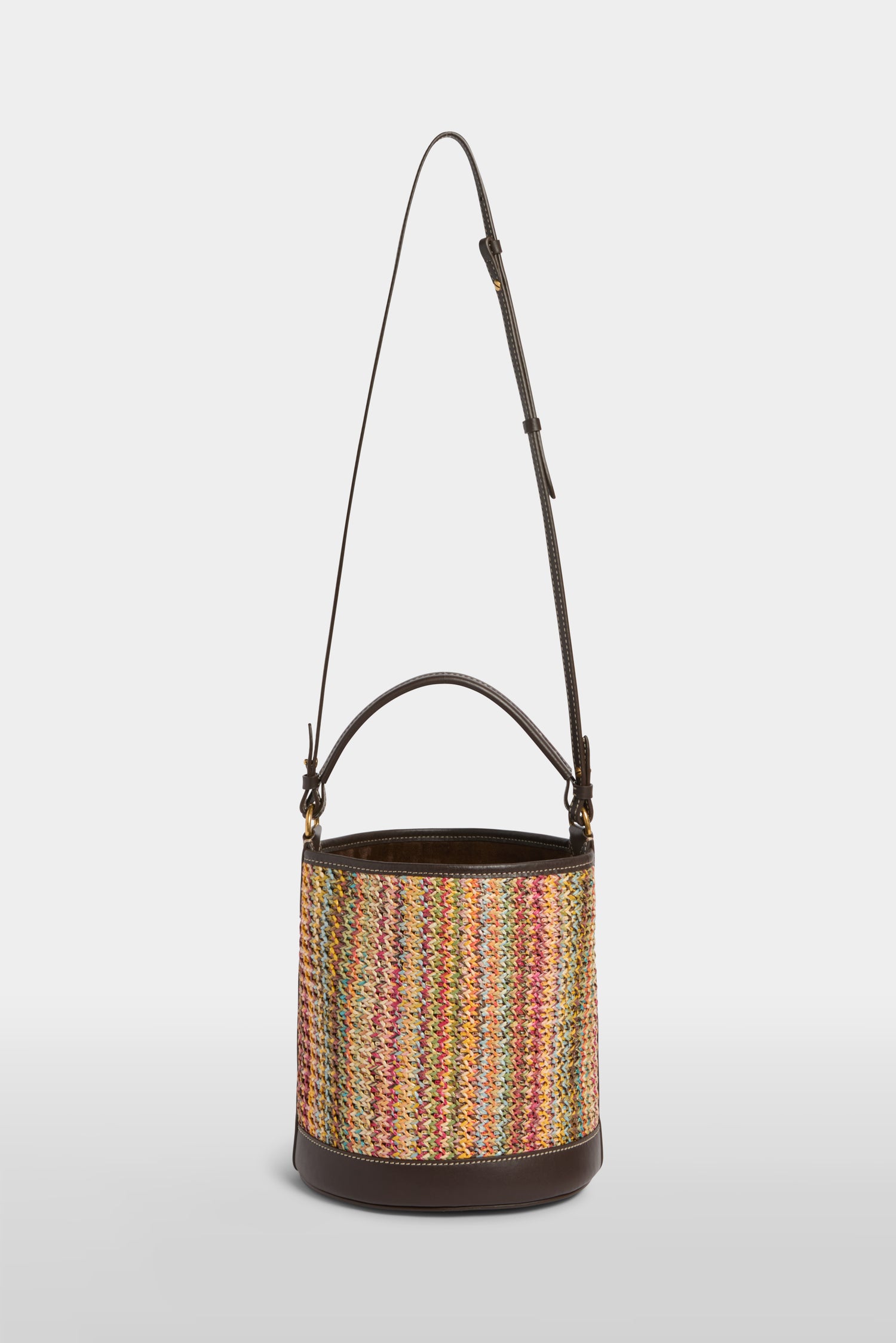 Raffia Bucket Bag
