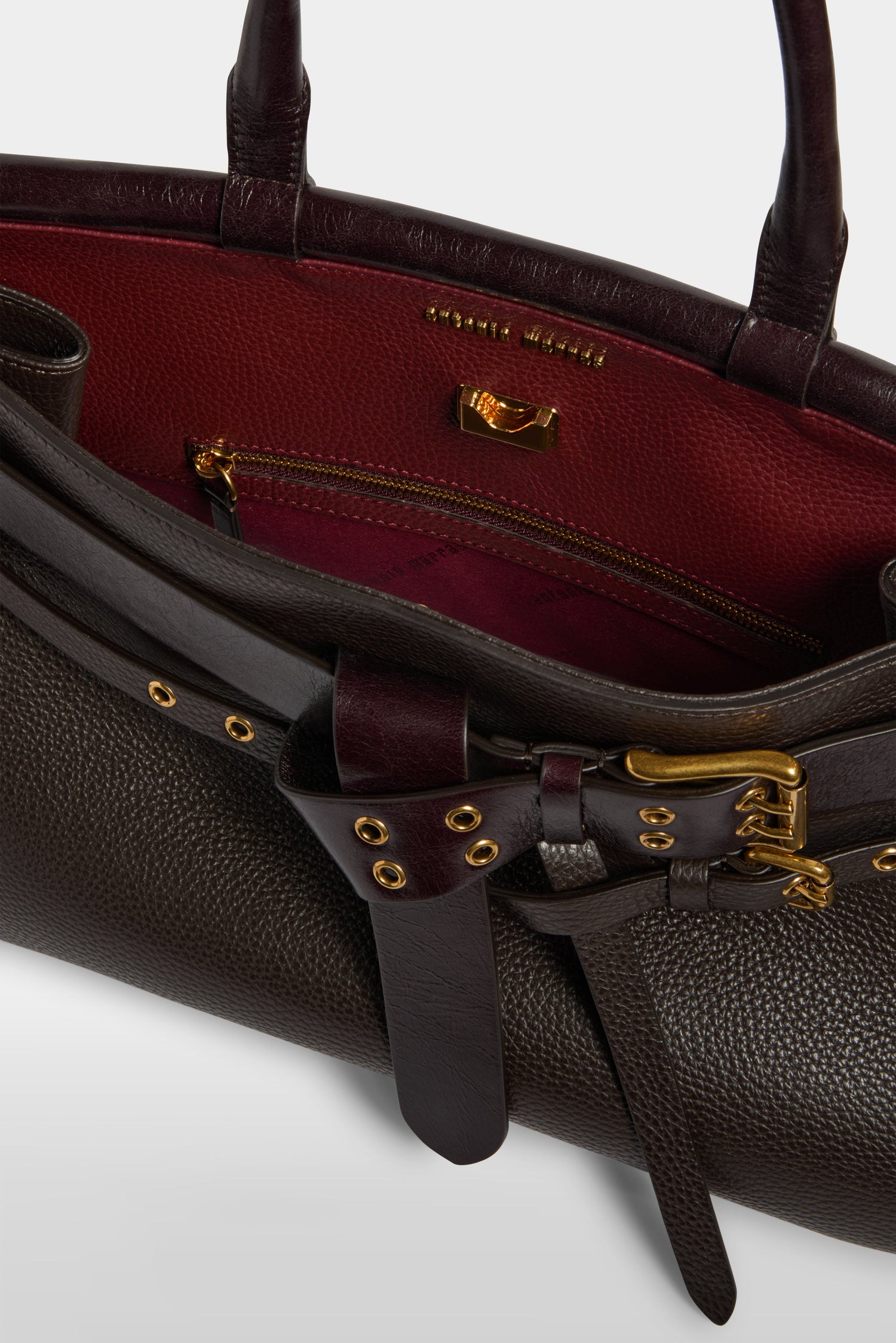 Brown Tanit Bag Medium