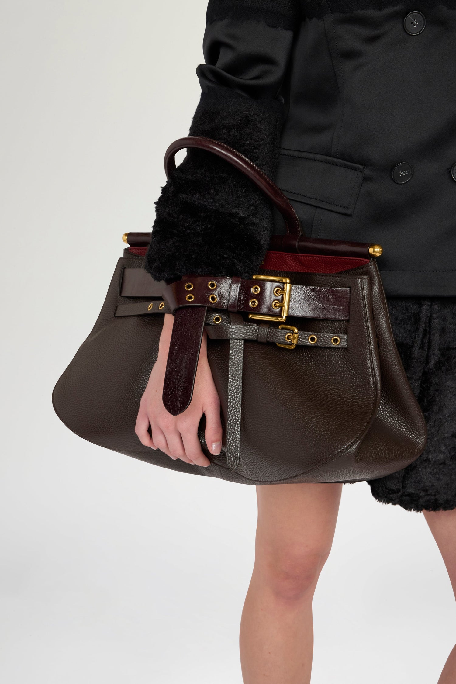 Brown Tanit Bag Medium
