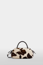 Cow Print Calf Hair Antine Bag Small