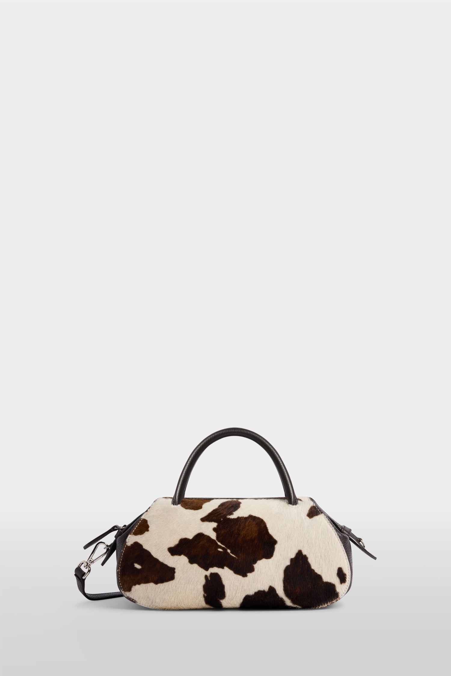 Cow Print Calf Hair Antine Bag Small