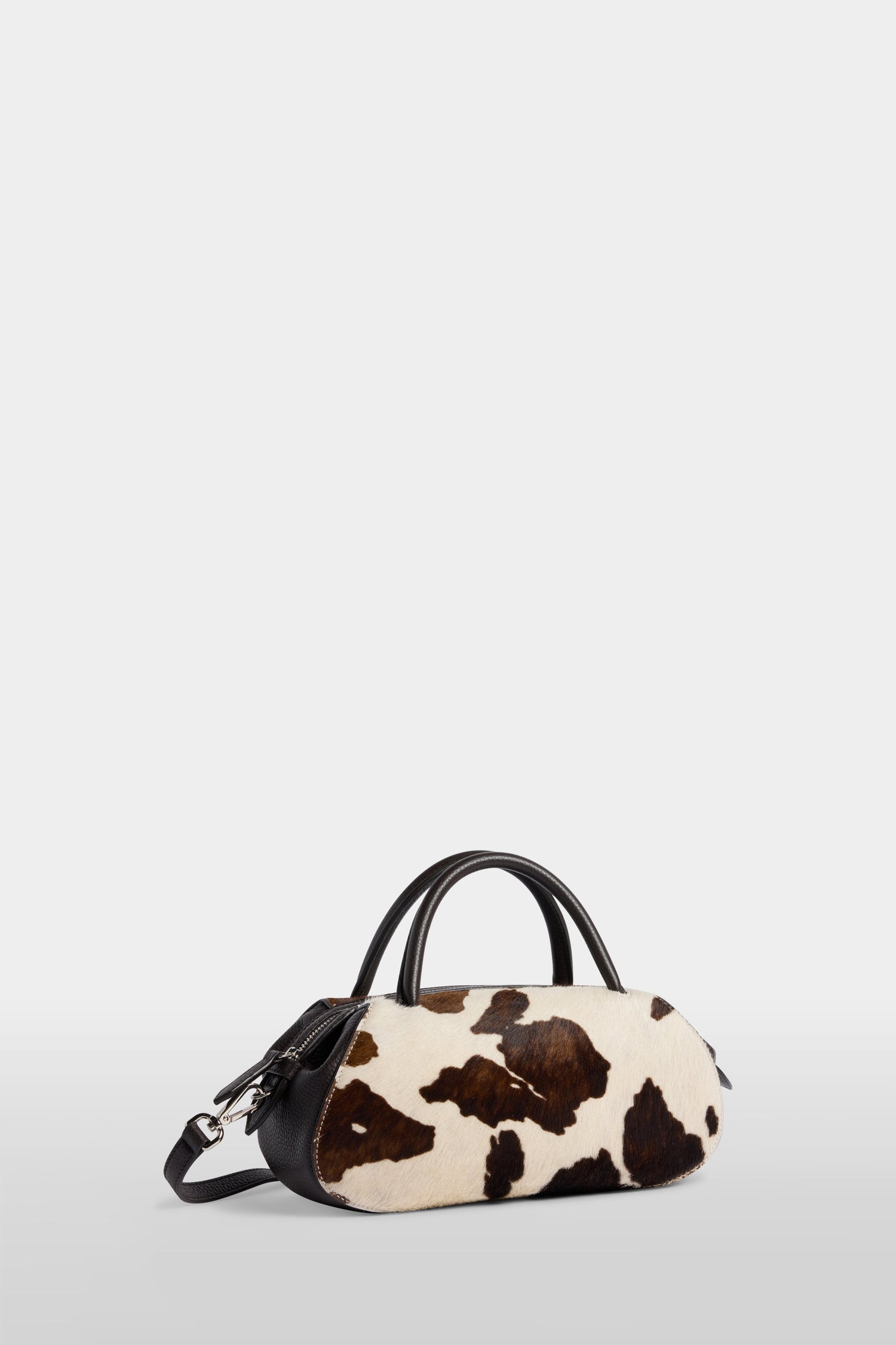 Cow Print Calf Hair Antine Bag Small