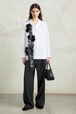 Asymmetric Robespierre with Floral Insert