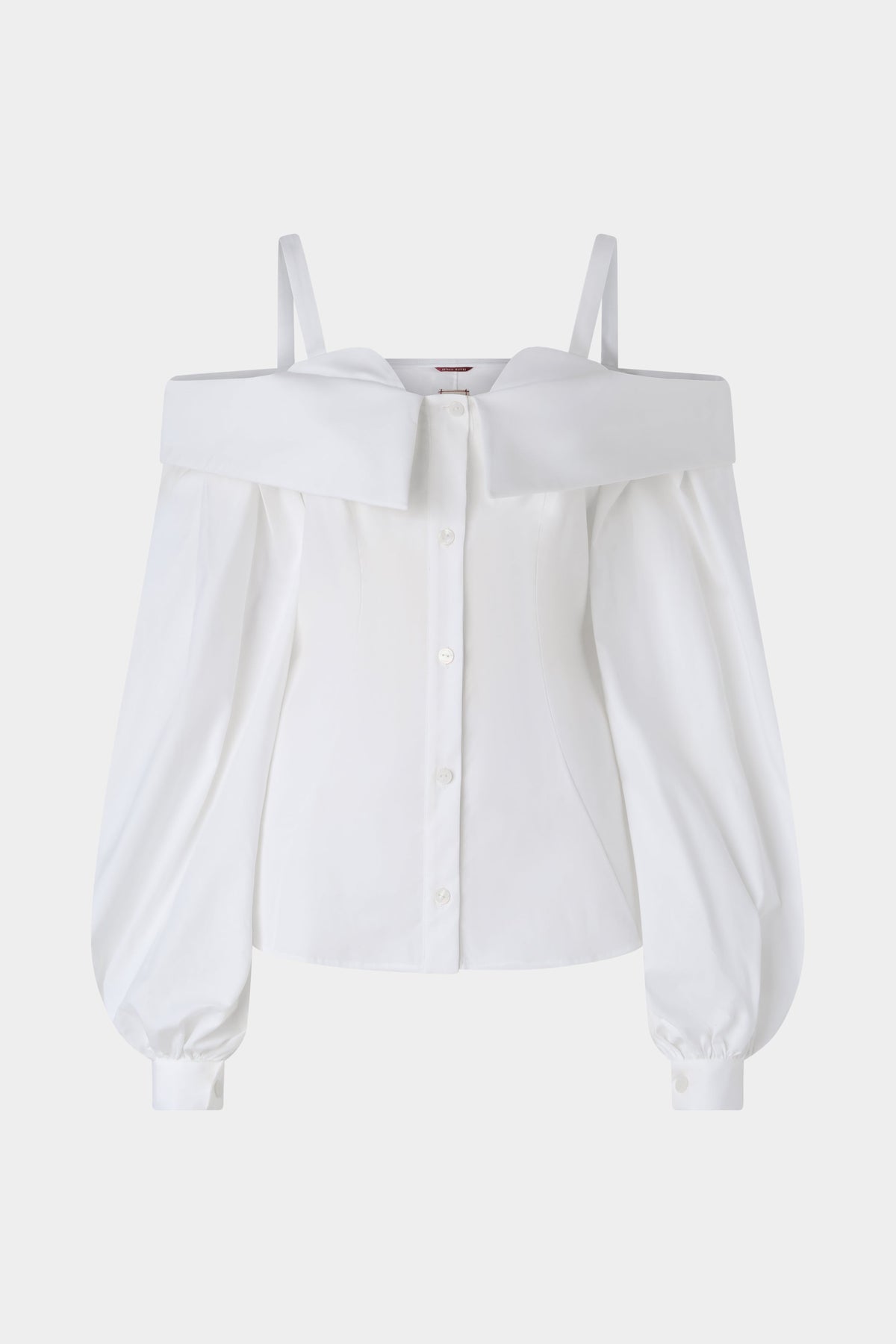 Off-Shoulder Bustier Shirt