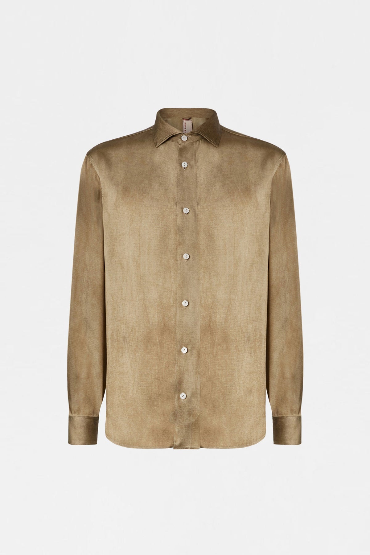 Gold Satin Shirt