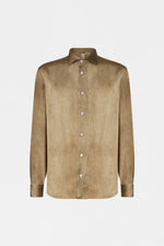 Gold Satin Shirt