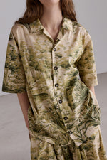 Botanical Boxy Shirt