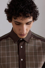 Brown Checked Regular Shirt