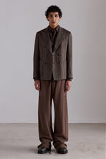Brown Checked Regular Shirt