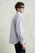 Oversized Striped Overshirt
