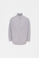 Oversized Striped Overshirt