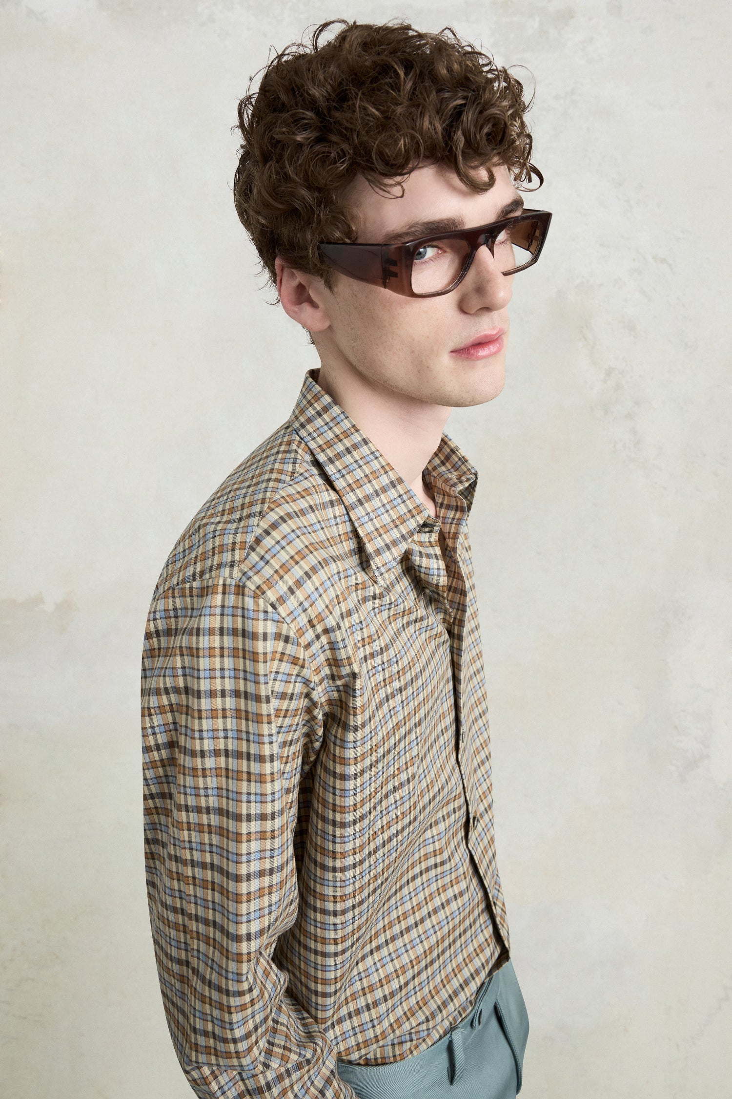 Cotton Check Shirt