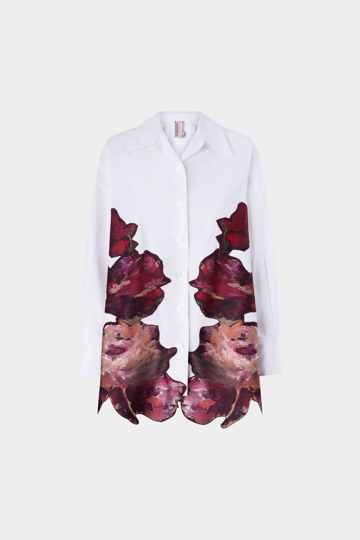 Painterly Rose Robespierre Shirt