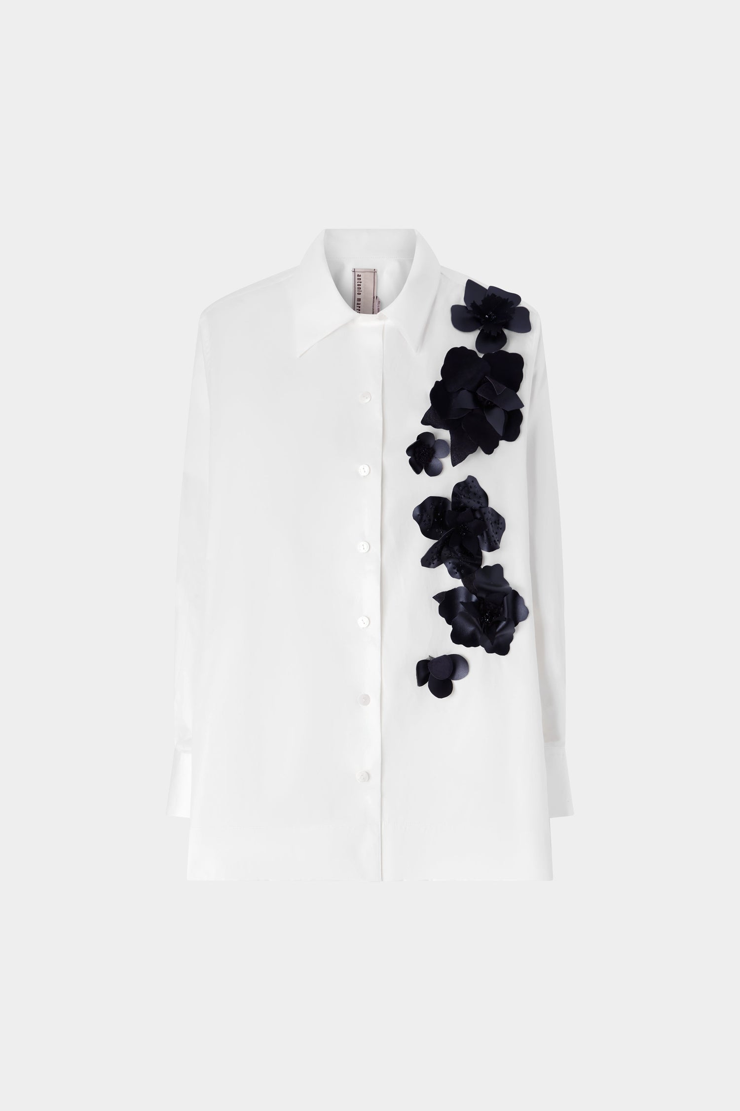 Appliqué Floral Robespierre Shirt