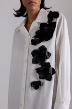 Appliqué Floral Robespierre Shirt