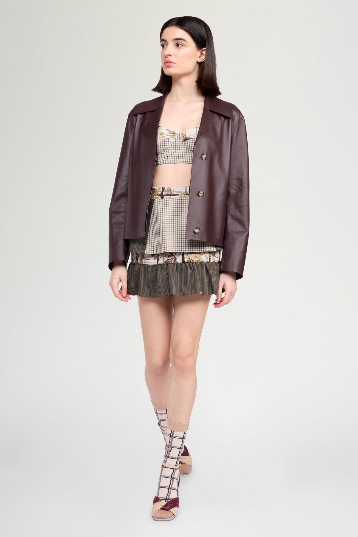 Unlined Nappa Leather Jacket