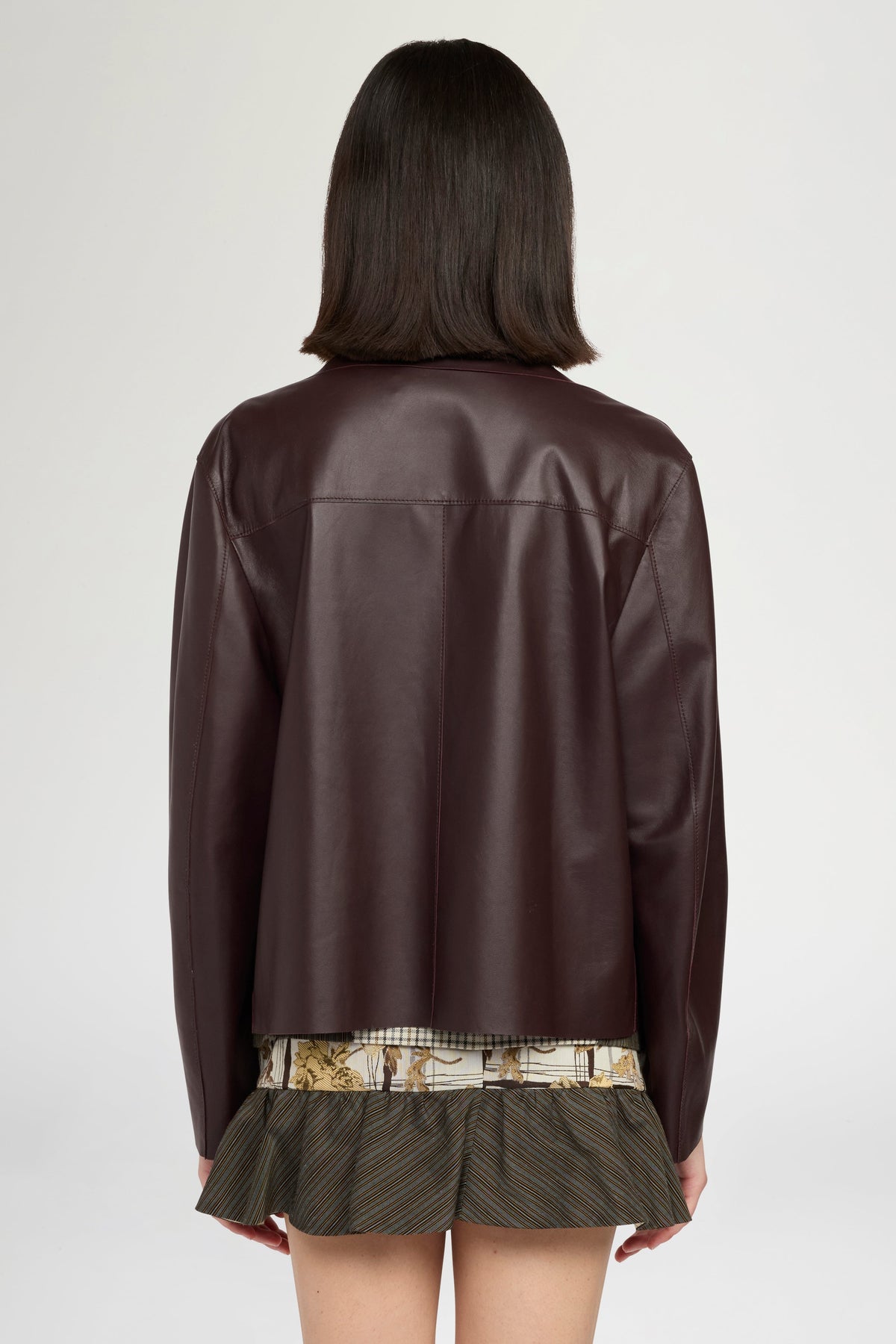 Unlined Nappa Leather Jacket