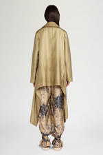 Gold Layered Patchwork Coat