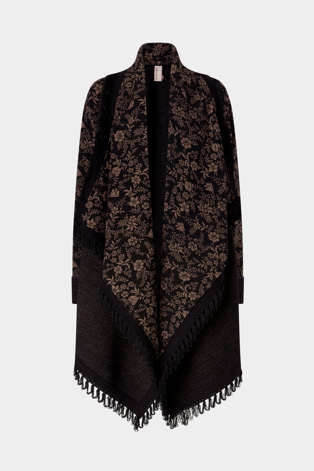 Floral Jacquard Short Coat