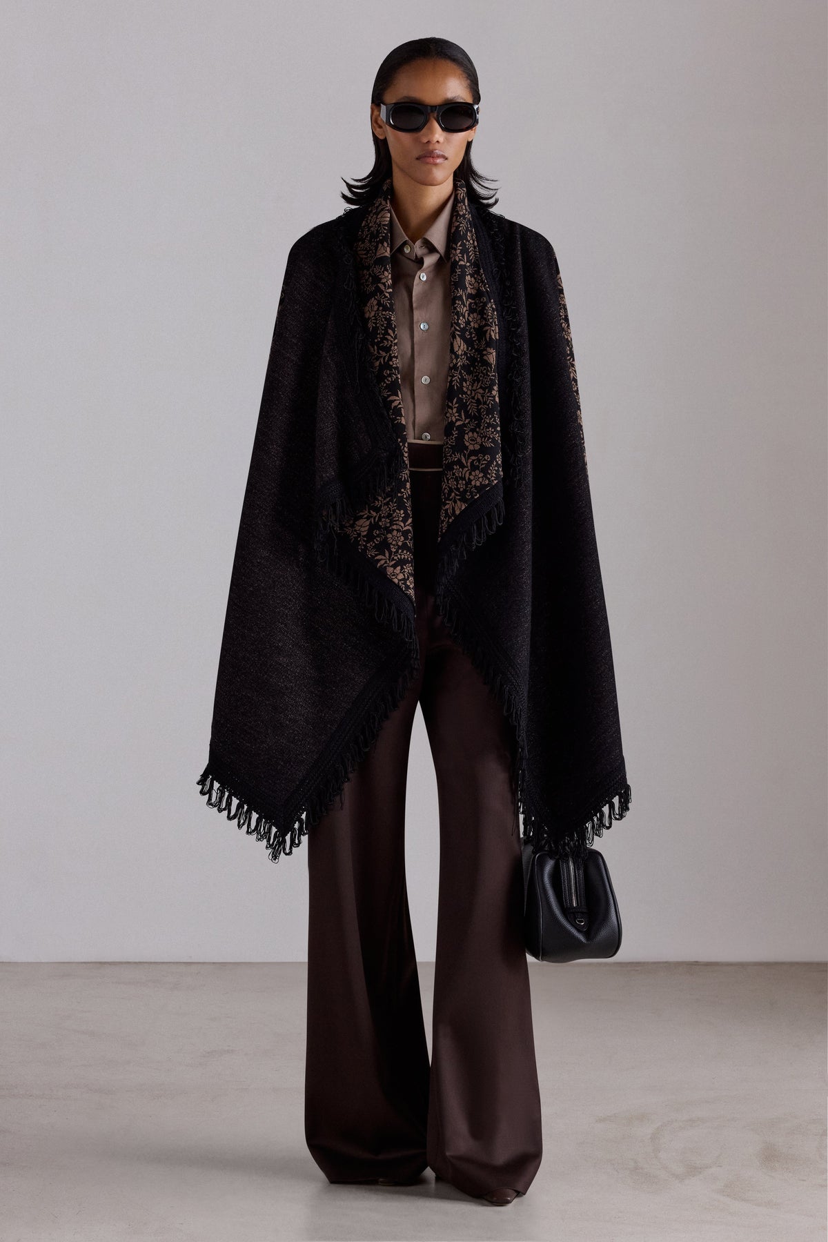 Floral Jacquard Short Coat