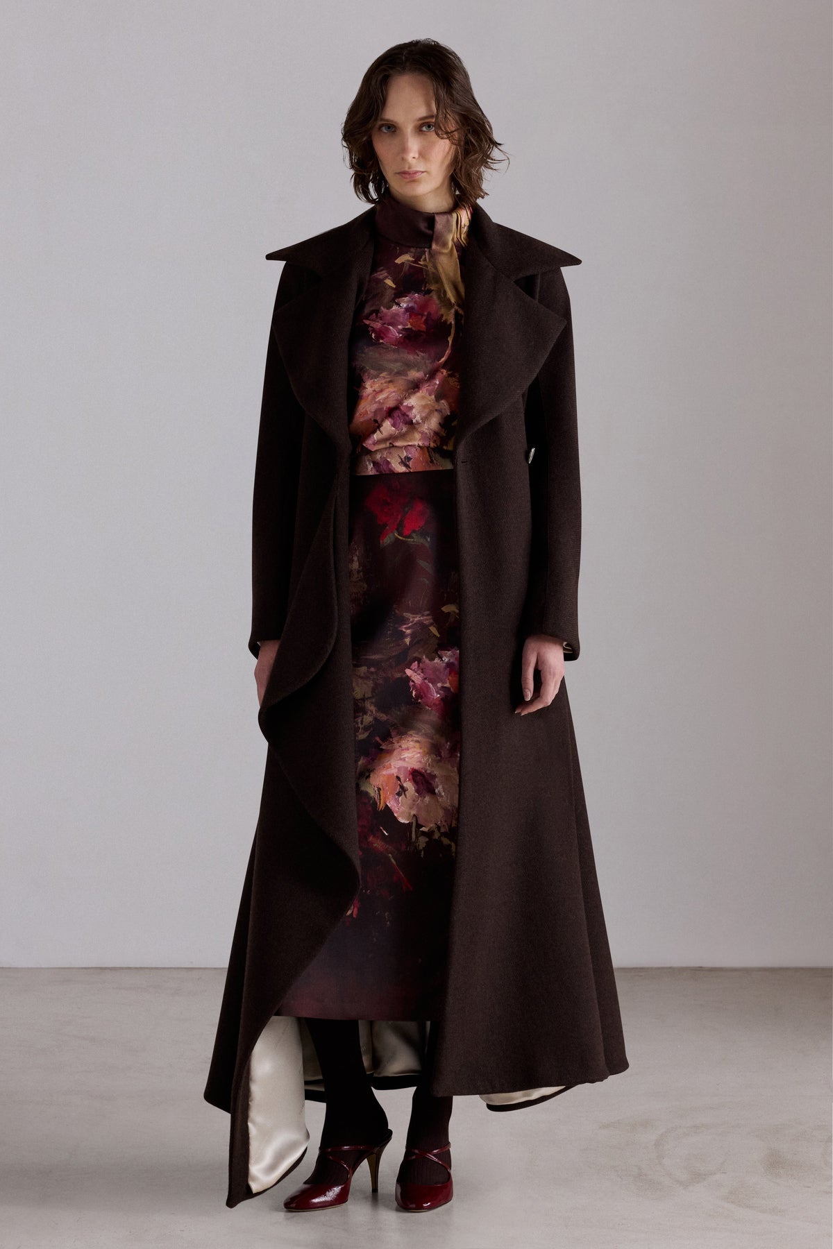 Double-breasted Long Coat