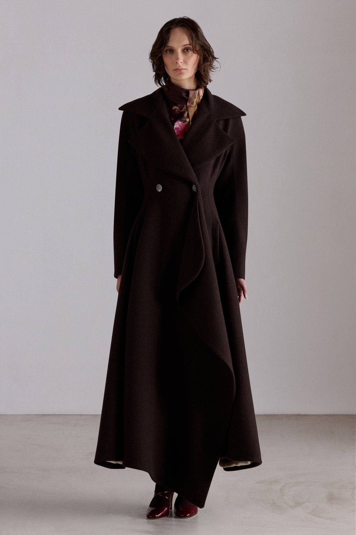 Double-breasted Long Coat