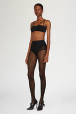 Black Jersey Bra
