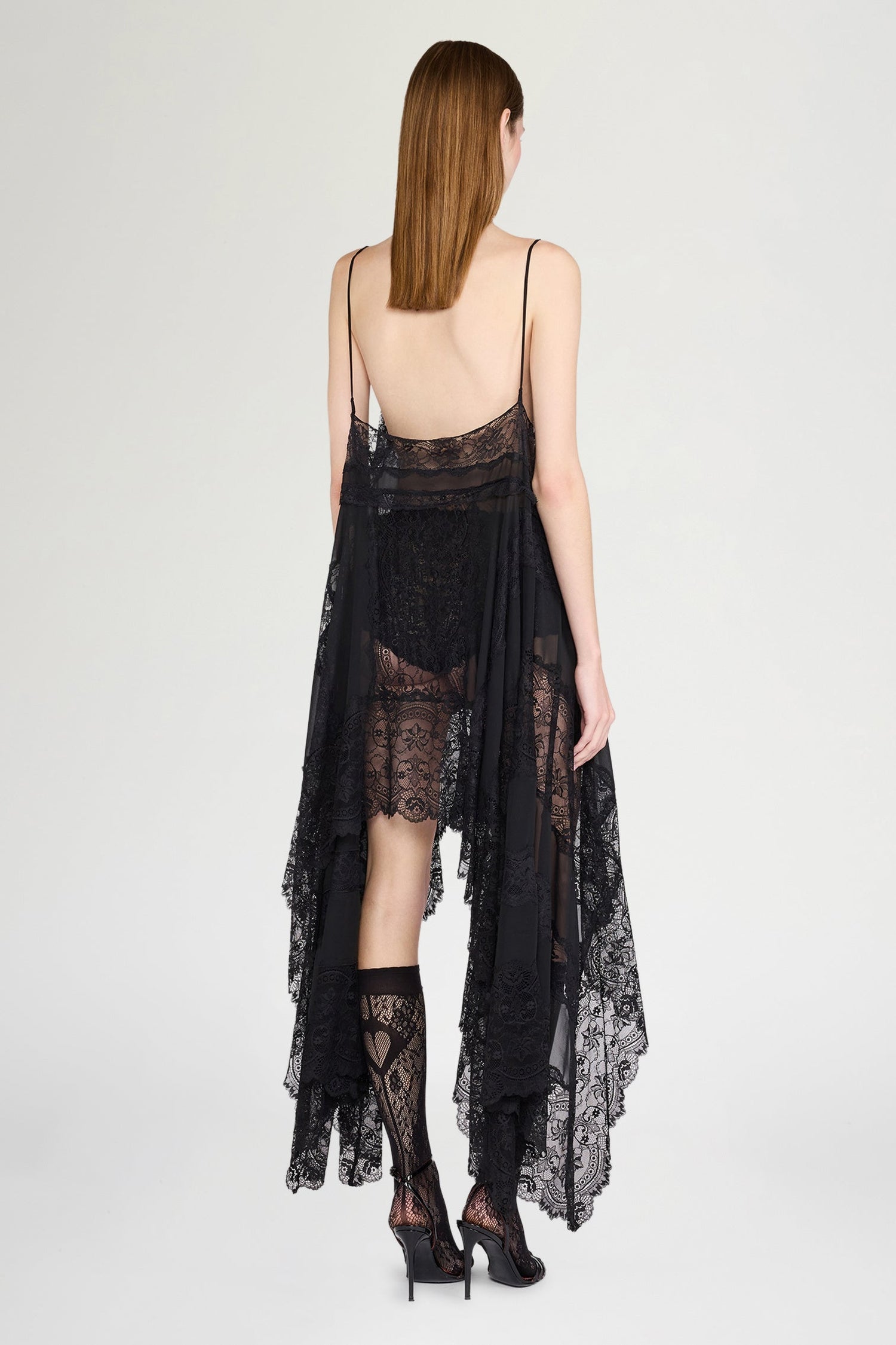Black Lace Layered Camisole