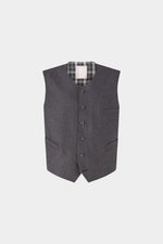Dark Grey Tailored Vest